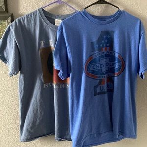 Texas / Chevy 2 shirt bundle, men’s large.